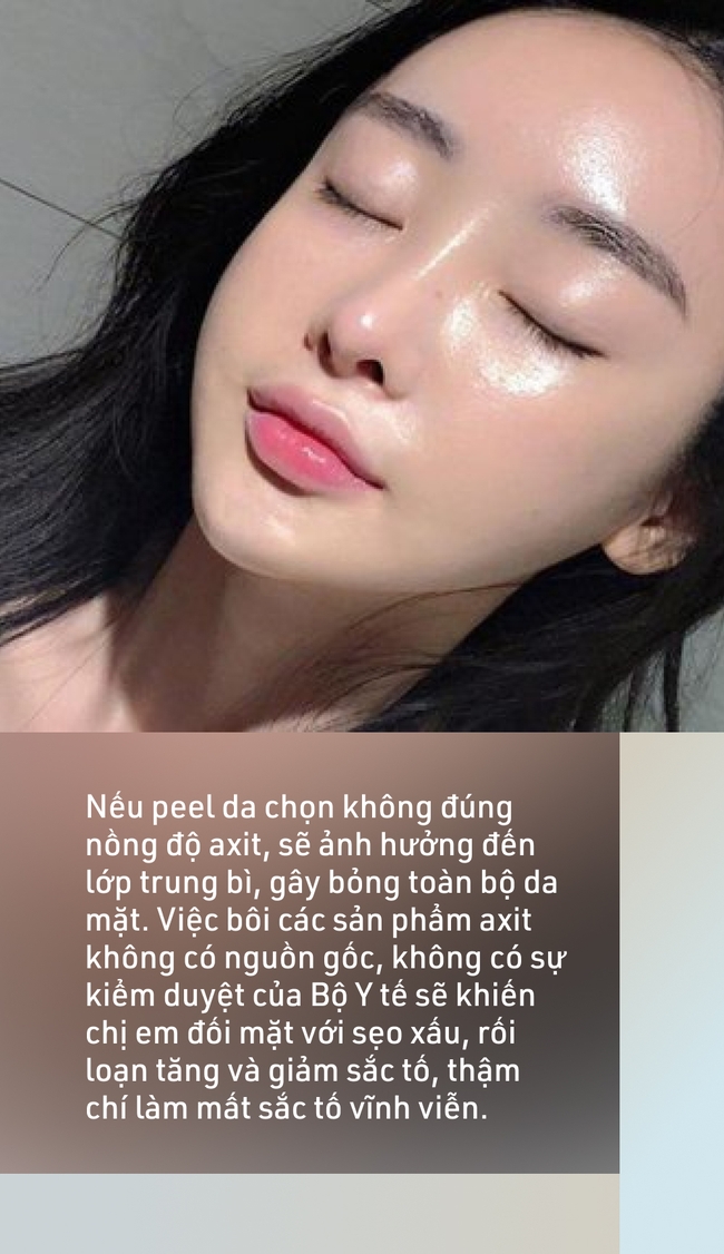 Sai lầm &quot;kinh điển&quot; khi peel da vào mùa hè gây bắt nắng mạnh, sạm đen, thậm chí bỏng toàn bộ da mặt - Ảnh 3.