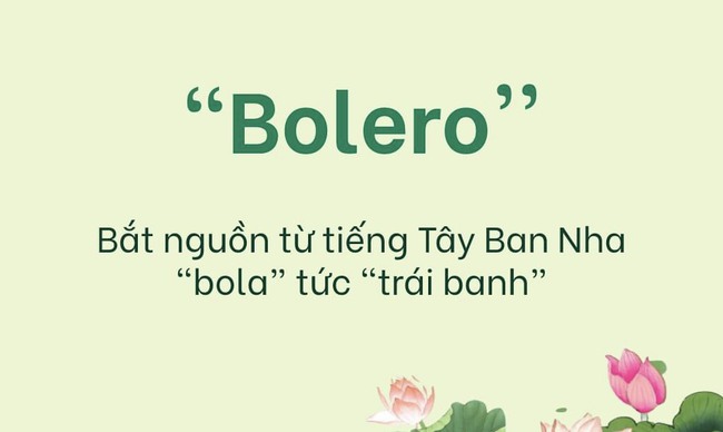 Câu đố Tiếng Việt: &quot;Vì sao gọi là NHẠC BOLERO?&quot; – Nghe nguồn gốc phải phì cười vì quá bất ngờ! - Ảnh 1.