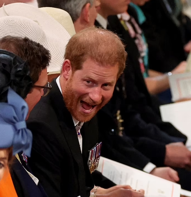 The opposing expressions of Prince William and Harry at the Platinum ceremony - Photo 5.