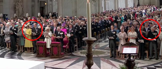 The opposite expressions of Prince William and Harry at the Platinum ceremony - Photo 3.