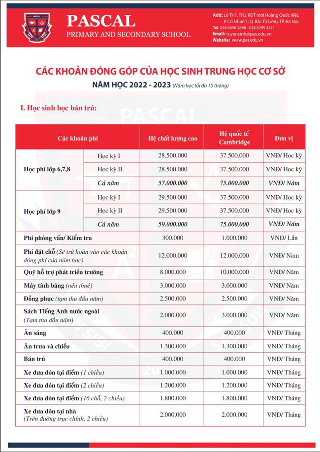 Học phí bậc THCS của loạt trường tư thục, quốc tế ở quận Bắc Từ Liêm: Từ 48 triệu đồng/năm trở lên, chương trình học phong phú - Ảnh 6.