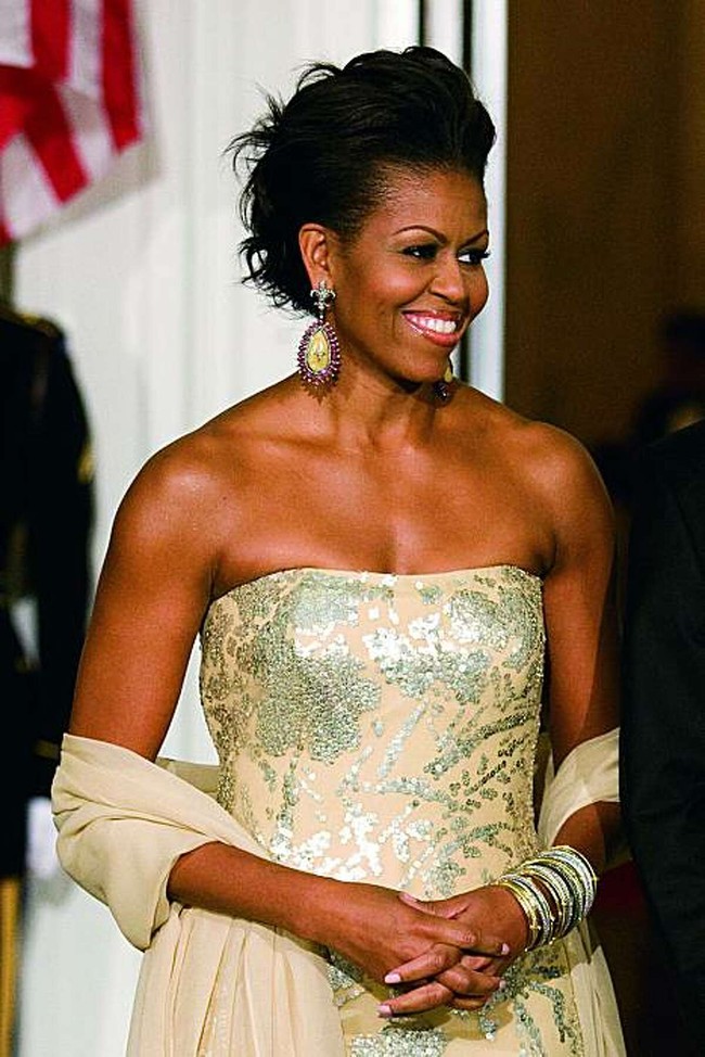 Bà Obama: Đỉnh cao tinh tế của thời trang ngoại giao, nhưng lắm lần "người tính không bằng trời tính" - Ảnh 7.