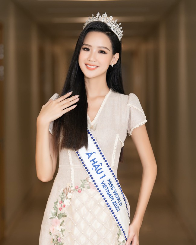 Á hậu Bảo Ngọc là người đầu tiên của Top 3 Miss World Vietnam 2022 thi quốc tế - Ảnh 2.