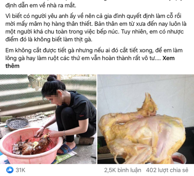 X&ocirc;n xao c&acirc;u chuyện bắt con d&acirc;u phải biết cắt tiết g&agrave; x&ocirc;n xao ng&agrave;y gi&aacute;p Tết - Ảnh 1.