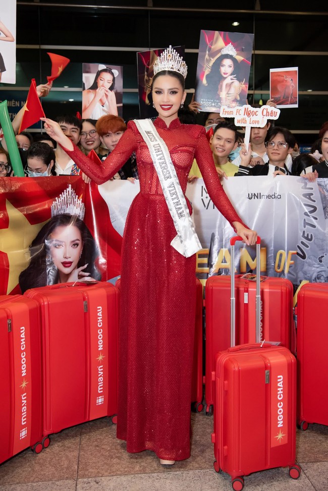 Trình diễn xuất sắc tại đêm Chung kết Miss Universe 2022, Ngọc Châu vẫn out top 16 đầy tiếc nuối - Ảnh 4.