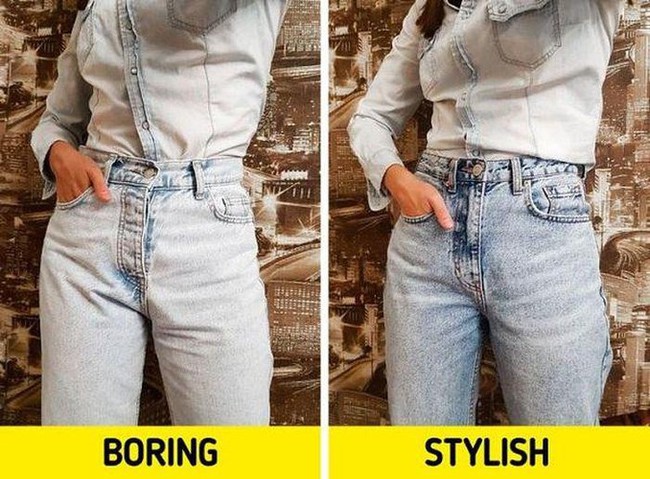 10 sai lầm khi mặc quần jeans biến chị em thành thảm họa thời trang - Ảnh 2.