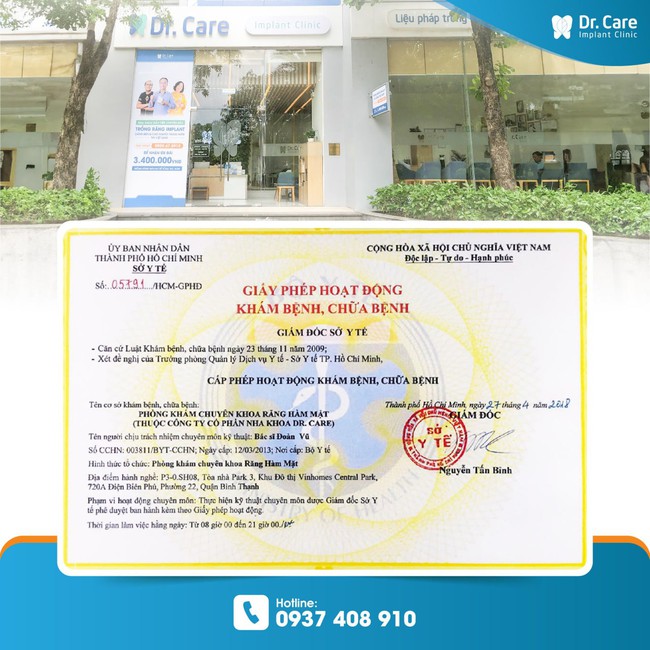 Dr. Care Implant Clinic - Nha khoa chuyên sâu trồng răng Implant tại TP.HCM - Ảnh 1.