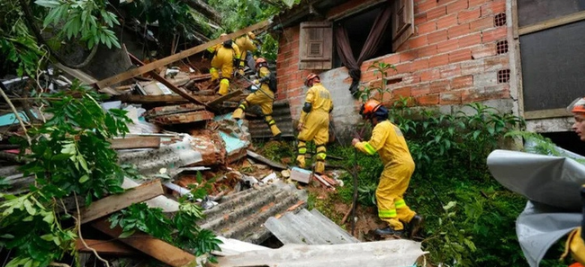 Lũ lụt và lở đất tại Brazil làm ít nhất 40 người thiệt mạng - Ảnh 1.