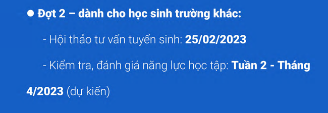 Chi tiết lịch thi và cách tuyển sinh của một loạt trường THPT dân lập hot ở Hà Nội: Phụ huynh và học sinh đừng bỏ lỡ thông tin - Ảnh 2.