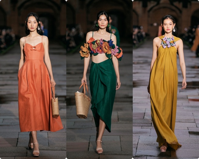 H’Hen Niê, Ngọc Châu, Minh Tú, Hoàng Yến đọ catwalk trong show diễn của Đỗ Mạnh Cường - Ảnh 6.