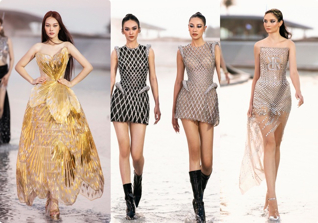 Thanh Hằng hóa bướm chúa, Tiểu Vy sắc lạnh catwalk như lướt trên mặt nước  - Ảnh 15.