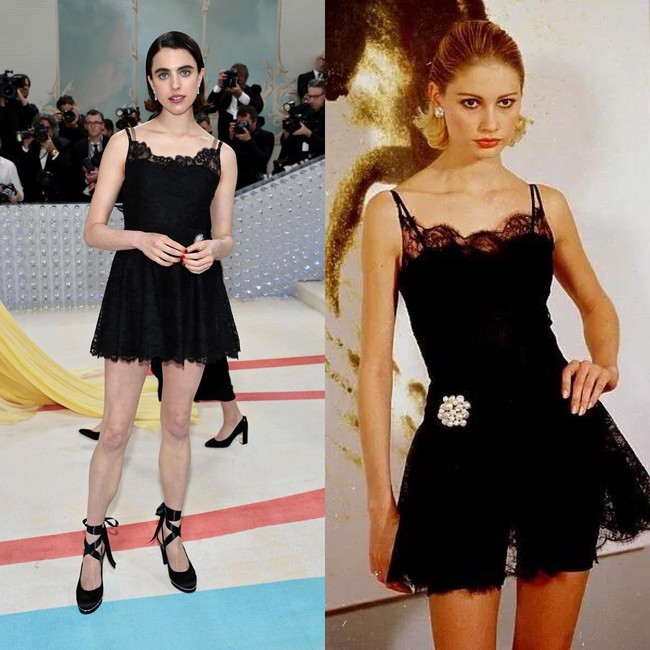 Những m&agrave;n t&aacute;i hiện qu&aacute; khứ đầy m&atilde;n nh&atilde;n tr&ecirc;n thảm đỏ Met Gala 2023 - Ảnh 8.