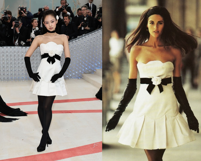 Những m&agrave;n t&aacute;i hiện qu&aacute; khứ đầy m&atilde;n nh&atilde;n tr&ecirc;n thảm đỏ Met Gala 2023 - Ảnh 2.