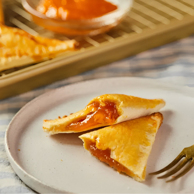 Học người Hàn làm bánh nhân mứt quýt từ bánh mì sandwich đơn giản, ngon miệng - Ảnh 7.
