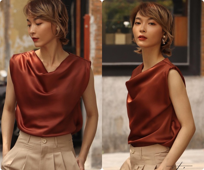 Áo blouse - Ảnh 1.