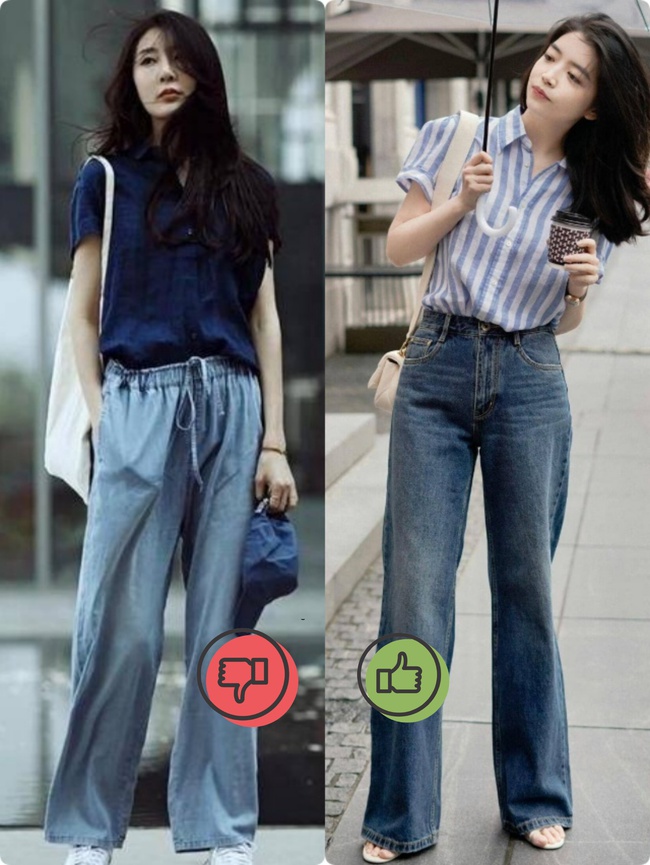 Chọn quần jeans tôn chiều cao cho nàng 30+: Cạp cao chưa hẳn là tất cả - Ảnh 2.