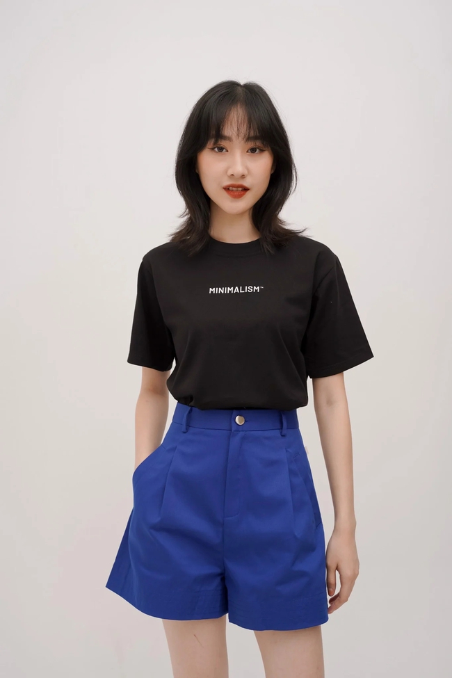 Học theo blogger người Hàn cách diện áo phông  - Ảnh 9.