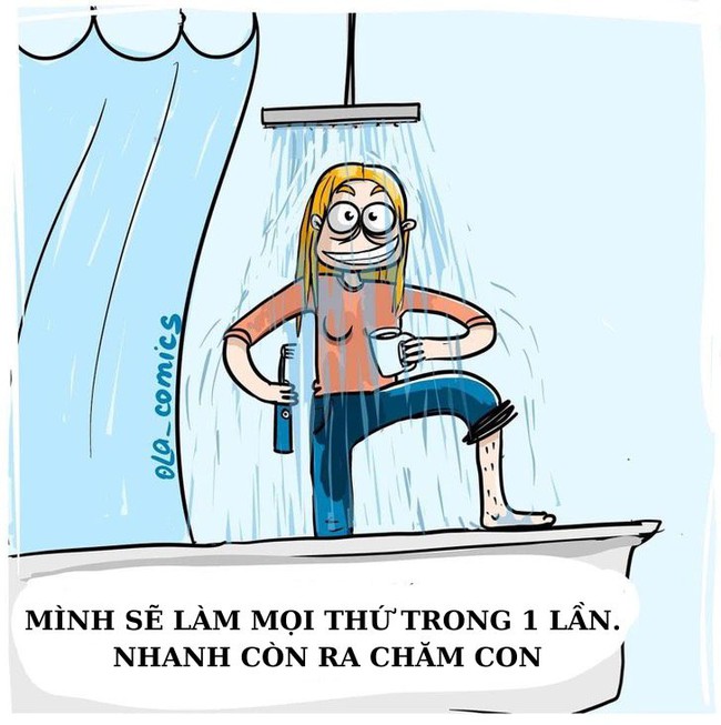 Bộ tranh vui nhộn về cuộc sống của một người làm mẹ - Ảnh 7.