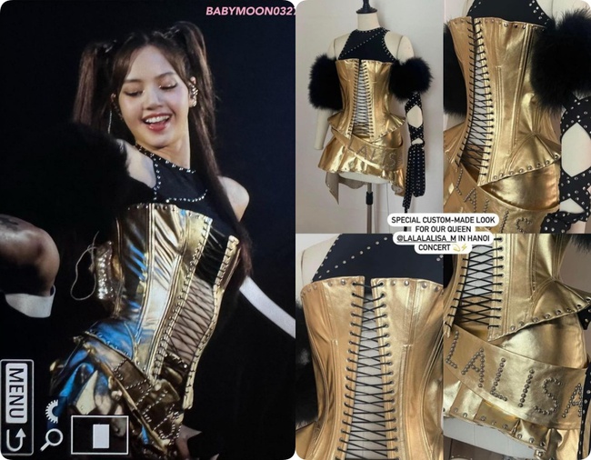 Thương hiệu Việt hé lộ điểm đặc biệt trong hai thiết kế mà Lisa và Jisoo vừa diện - Ảnh 2.