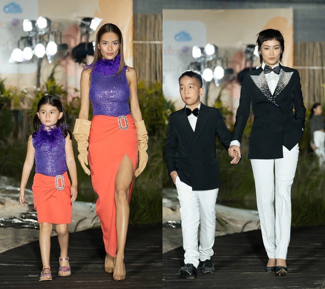 Vợ thủ môn Bùi Tiến Dũng đọ trình catwalk cùng Phương Nhi, Bảo Ngọc tại fashion show - Ảnh 16.