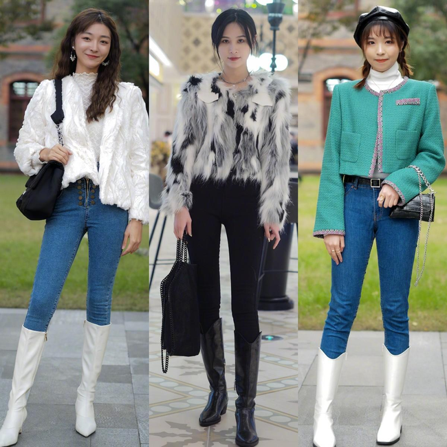 Chiêu diện boots hack chân thon dài để nàng 30+ lên đồ sang chảnh trong Tết này - Ảnh 6. Chiêu diện boots hack chân thon dài để nàng 30+ lên đồ sang chảnh trong Tết này - Ảnh 6.
