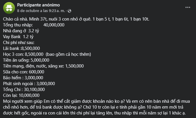 Chia sẻ chi tiêu ở quê với thu nhập 40 triệu/tháng nhưng nhiều người lại khuyên mẹ bỉm này nên bán nhà - Ảnh 1.