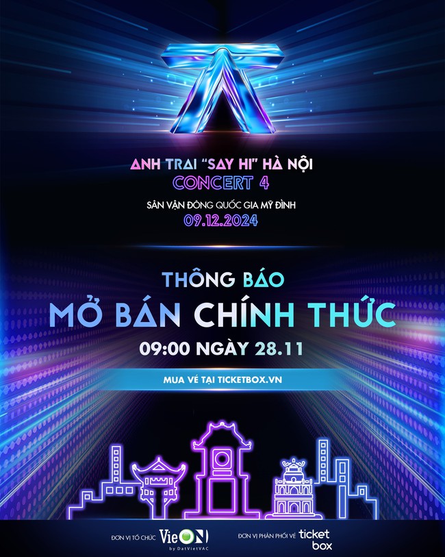 NSX Anh Trai Say Hi &quot;chốt sổ&quot; thêm 1 concert Hà Nội, tiết lộ gây sốc về con số 200 nghìn - Ảnh 2.