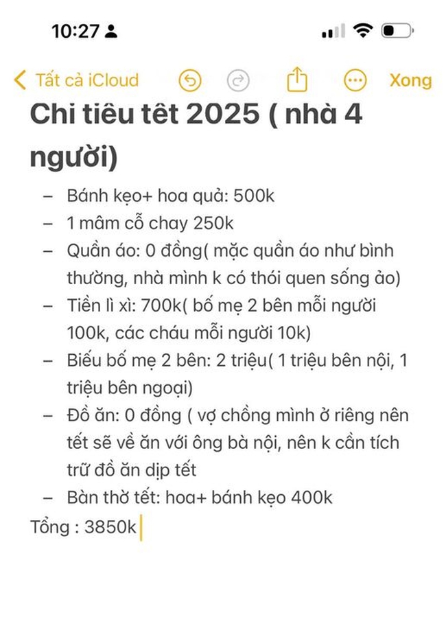 Mẹ đảm khiến d&acirc;n mạng ngả n&oacute;n b&aacute;i phục v&igrave; c&oacute; hẳn 12 c&aacute;i Tết kể từ khi lấy chồng chưa từng ti&ecirc;u Tết qu&aacute; 5 triệu - Ảnh 1.