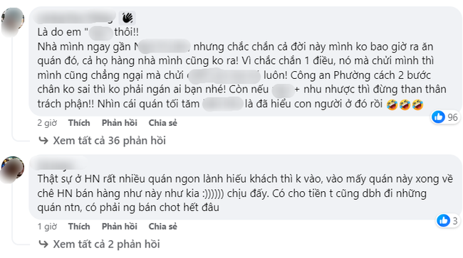 Thêm một vị khách ăn bún dọc mùng &quot;miếng ăn vừa trôi xuống họng đã muốn trồi lên&quot; vì những lời tục tĩu của chủ quán: Cư dân mạng bất ngờ không bênh khách - Ảnh 4.