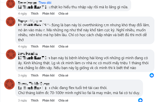 Người trẻ bây giờ quá lo lắng về tiền nong hay vì áp lực cuộc sống nặng nề: Thu nhập 100 triệu/tháng vẫn stress vì không biết nên mua đất hay đám cưới? - Ảnh 8. Người trẻ bây giờ quá lo lắng về tiền nong hay vì áp lực cuộc sống nặng nề: Thu nhập 100 triệu/tháng vẫn stress vì không biết nên mua đất hay đám cưới? - Ảnh 8.