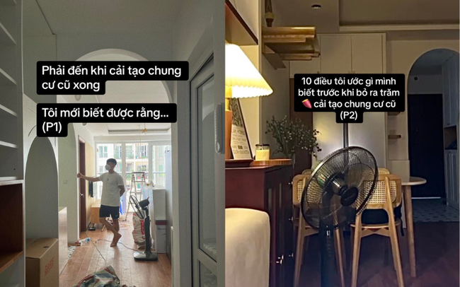 Kinh nghiệm cải tạo chung cư cũ của gia đình ở Hà Nội: Đọc đến đâu, được &quot;khai sáng&quot; đến đấy! - Ảnh 1.