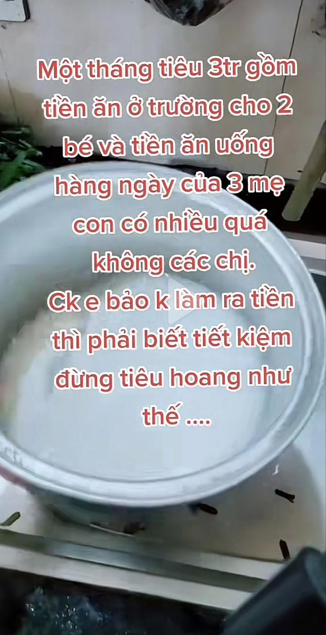 Lại thêm 1 mẹ không biết quê ở đâu mà chỉ tiêu 3 triệu/tháng dù nuôi 2 con nhỏ, nhìn bảng chi tiêu mà không dám tin vào mắt - Ảnh 1.