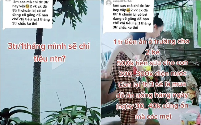 Lại thêm 1 mẹ không biết quê ở đâu mà chỉ tiêu 3 triệu/tháng dù nuôi 2 con nhỏ, nhìn bảng chi tiêu mà không dám tin vào mắt - Ảnh 2.