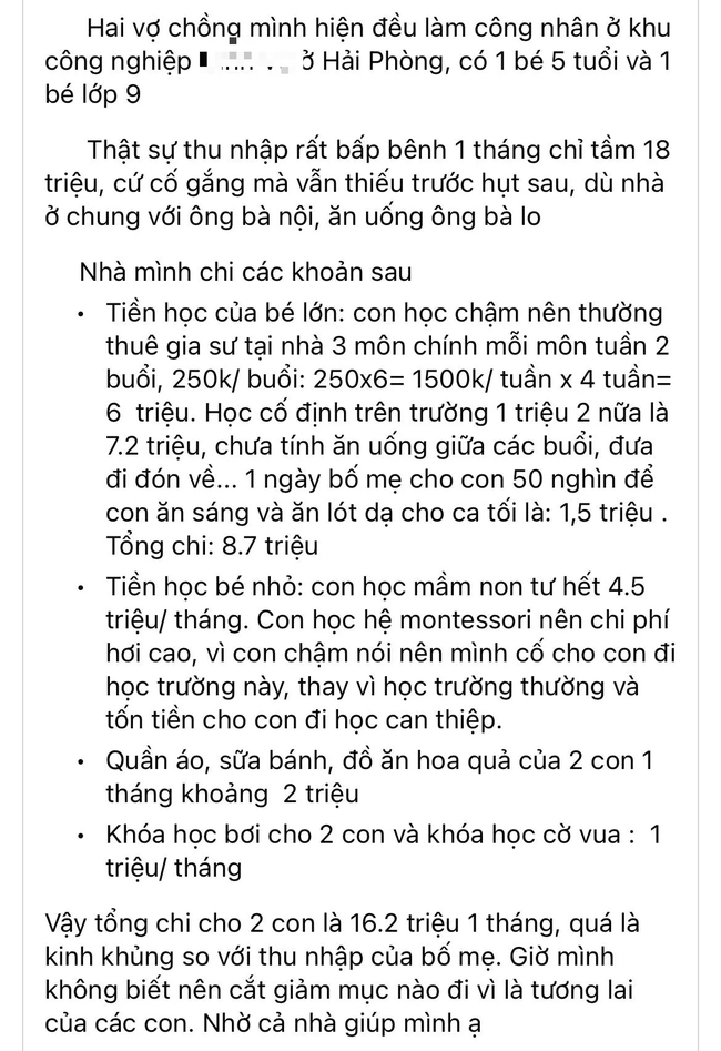 Xuất hiện 1 bảng chi phí học hành khiến người lạc quan nhất cũng toát mồ hôi: Liều vậy sao mà &quot;trụ&quot; nổi? - Ảnh 1.