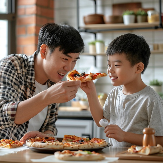 Câu chuyện chiếc bánh Pizza và người cha sử dụng tiềm năng 'Giàu Có' thắp sáng một đứa trẻ tự ti  - Ảnh 1.