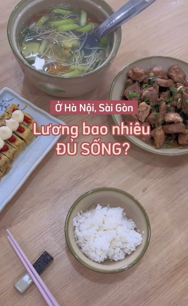 Thu nhập bao nhiêu thì đủ sống ở Hà Nội, Tp.HCM? Liệu 5 triệu/tháng có đủ để chi tiêu? - Ảnh 1.