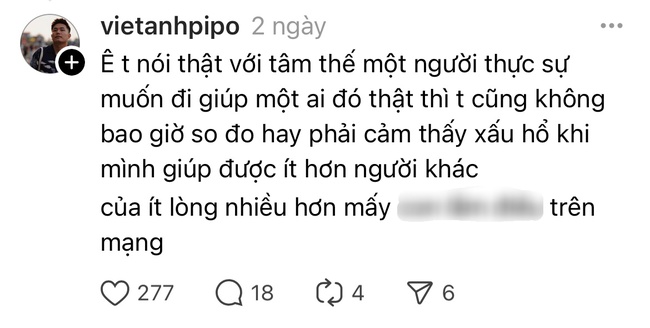 Lại thêm một sự việc khiến dân tình xôn xao bàn tán về Việt Anh Pí Po - Ảnh 3.