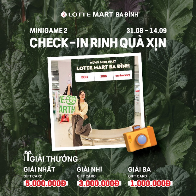 Hàng loạt ưu đãi độc quyền dịp sinh nhật 10 năm của LOTTE Mart Ba Đình - Ảnh 3.