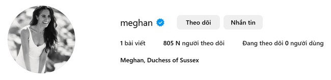 Những chi tiết thú vị xung quanh lần tái xuất đầy bất ngờ của Meghan trên Instagram ngay ngày đầu năm mới - Ảnh 1.