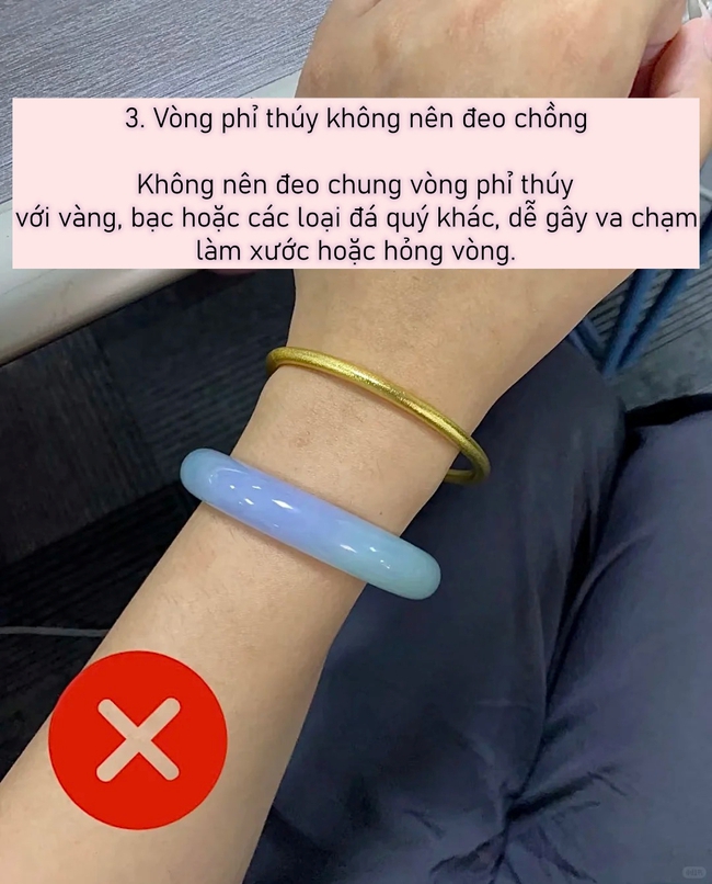 Vì sao hội phú bà Trung Quốc không vòng phỉ thúy ở tay phải? - Ảnh 4.
