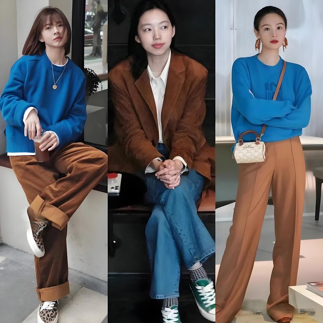 Gu mặc của phụ nữ tinh tế: ưa chuộng bảng màu xanh – nâu - Ảnh 5. Gu mặc của phụ nữ tinh tế: ưa chuộng bảng màu xanh – nâu - Ảnh 5.