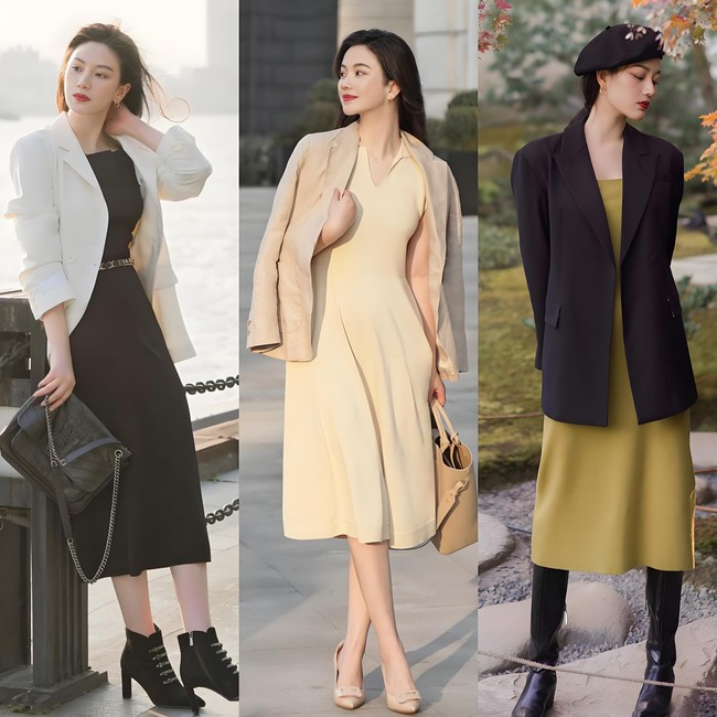 3 kiểu áo khoác mỏng kinh điển giúp phụ nữ mặc đẹp tinh tế suốt mùa thu - Ảnh 2. 3 kiểu áo khoác mỏng kinh điển giúp phụ nữ mặc đẹp tinh tế suốt mùa thu - Ảnh 2.