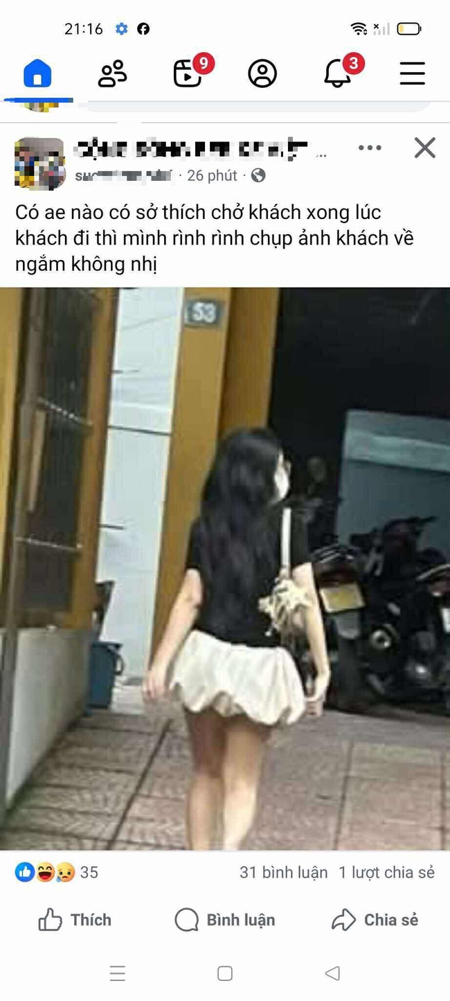 Xôn xao hình ảnh group tài xế chia sẻ hình ảnh rình chụp trộm khách hàng mặc đồ hớ hênh về ngắm “Thư viện rình chụp khách” gây phẫn nộ: Báo động nạn chụp trộm khách hàng để… ngắm - Ảnh 2.