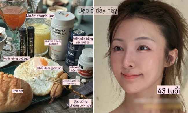 43 tuổi mà ai cũng tưởng mới 33, bí quyết của tôi nằm ở 1 bước chăm da và 1  ly cần tây buổi sáng - Ảnh 2. 43 tuổi mà ai cũng tưởng mới 33, bí quyết của tôi nằm ở 1 bước chăm da và 1  ly cần tây buổi sáng - Ảnh 2.