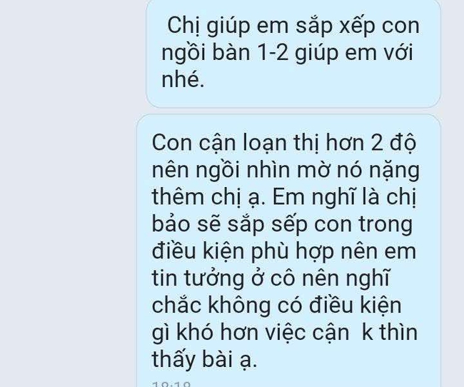 Đoạn hội thoại với cô giáo gây tranh cãi nhất lúc này: Chỉ thiếu một chữ, bà mẹ bị chỉ trích thiếu tinh tế! - Ảnh 2. Đoạn hội thoại với cô giáo gây tranh cãi nhất lúc này: Chỉ thiếu một chữ, bà mẹ bị chỉ trích thiếu tinh tế! - Ảnh 2.