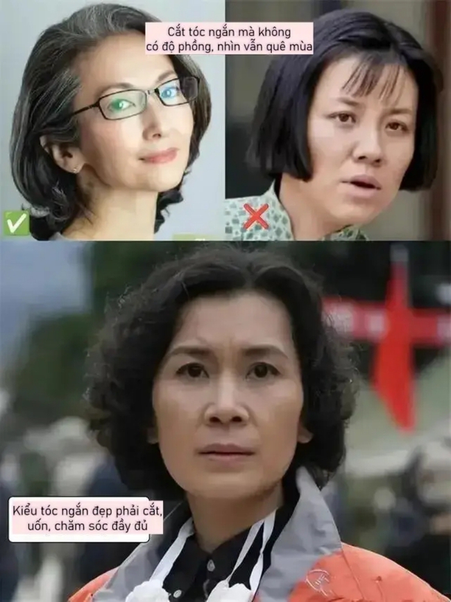 Sai lầm khiến phụ nữ trung niên “già đi 10 tuổi”: tóc xoăn li ti, váy áo hoa sến súa - Ảnh 7.
