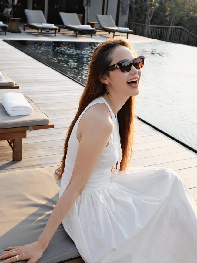 "Bé Heo" Minh Hằng nhan sắc lên hương hậu giảm cân sau sinh, mặc đồ ngủ không nội y khiến gái trẻ tròn mắt: Có "bí mật" giúp visual thăng hạng vùn vụt - Ảnh 5. "Bé Heo" Minh Hằng nhan sắc lên hương hậu giảm cân sau sinh, mặc đồ ngủ không nội y khiến gái trẻ tròn mắt: Có "bí mật" giúp visual thăng hạng vùn vụt - Ảnh 5.