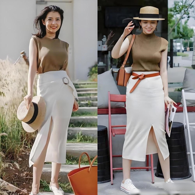 Quần ống rộng đã lỗi thời, phụ nữ U40 đang rủ nhau diện kiểu váy này - Ảnh 6. Quần ống rộng đã lỗi thời, phụ nữ U40 đang rủ nhau diện kiểu váy này - Ảnh 6.