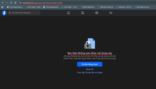 Không tìm thấy tài khoản MXH của doanh nhân Nguyễn Quốc Vũ - Ảnh 2. Không tìm thấy tài khoản MXH của doanh nhân Nguyễn Quốc Vũ - Ảnh 2.