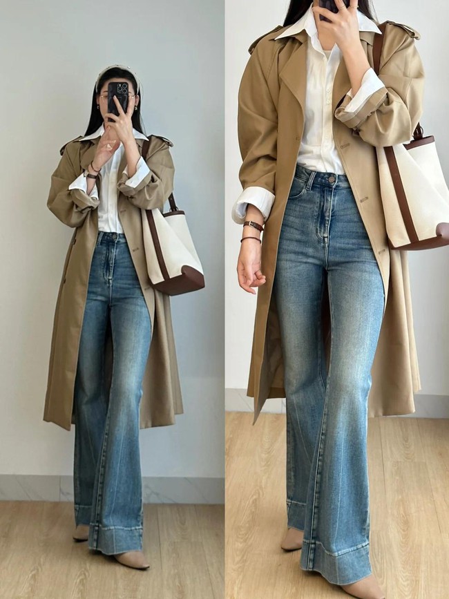 Cách diện &quot;trench coat dáng dài&quot; vào đầu xuân – Những bí quyết bạn nhất định phải biết để trông thật thời thượng và khí chất - Ảnh 2.